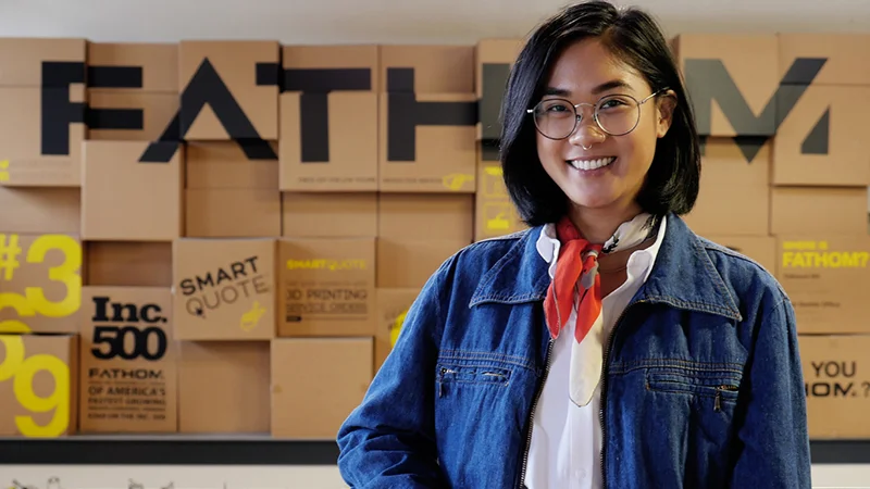 EXPLORE CAREER OPPORTUNITIES From design and engineering to production to marketing and sales to operations to accounting, FATHOM is made up of a diverse group of professionals who share a love for changing the way products are designed and manufactured. The team is always growing so check back often for openings! Read More
