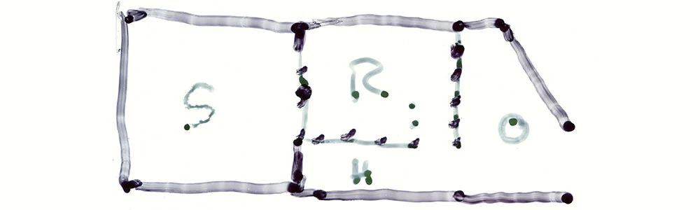 Above: artist's sketch of the layout of Repression .