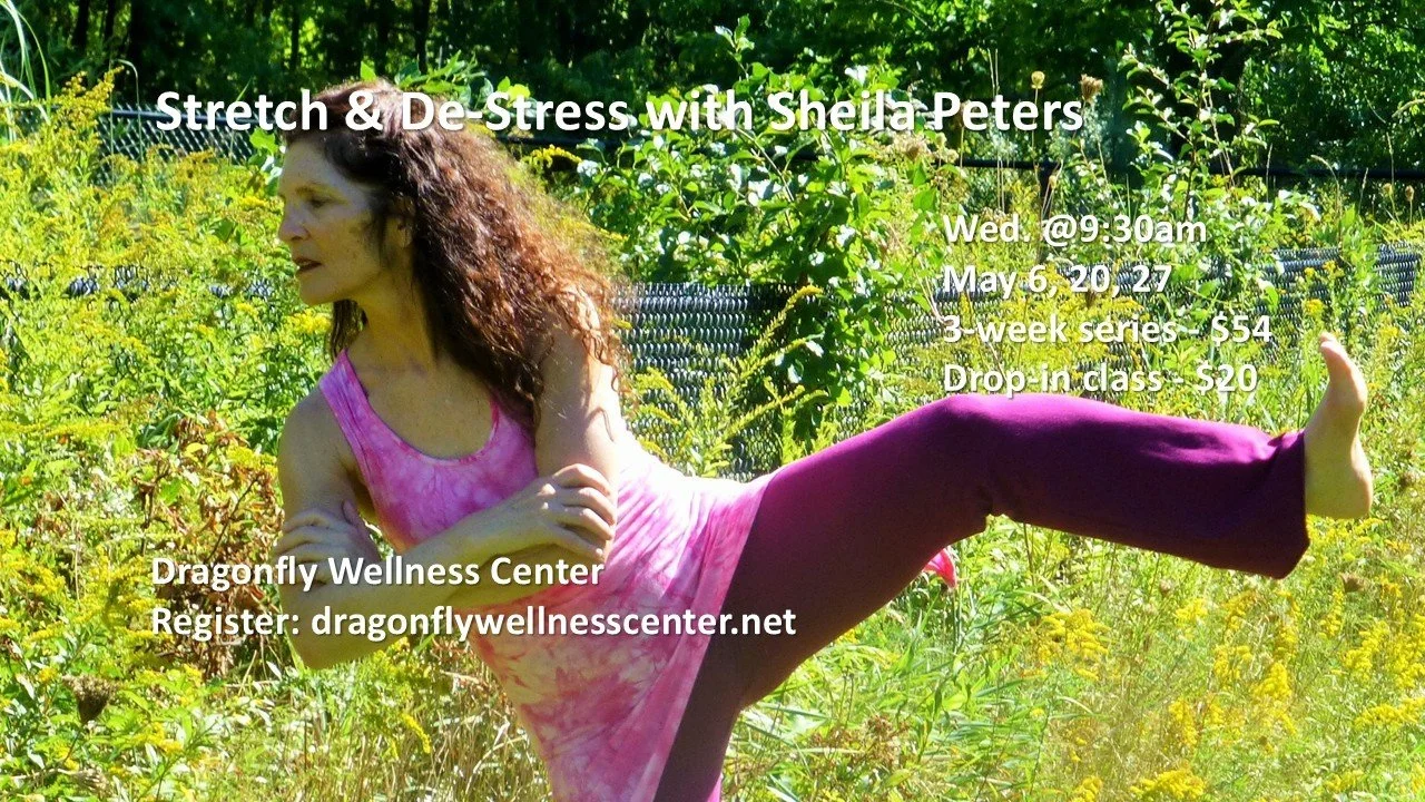 Stretch &amp; De-stress with Sheila Peters  3 class series  