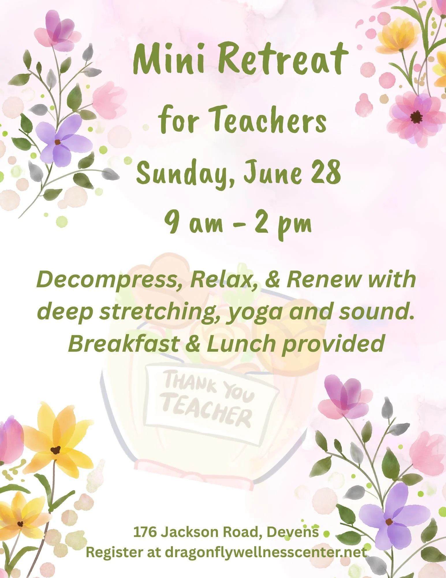 Mini Retreat for Teachers