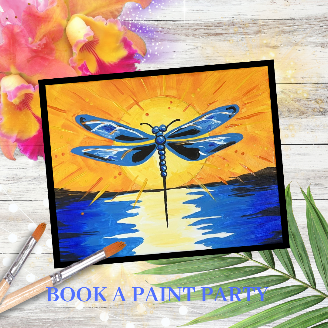 Dragonfly Paint Party! 🦋🎨