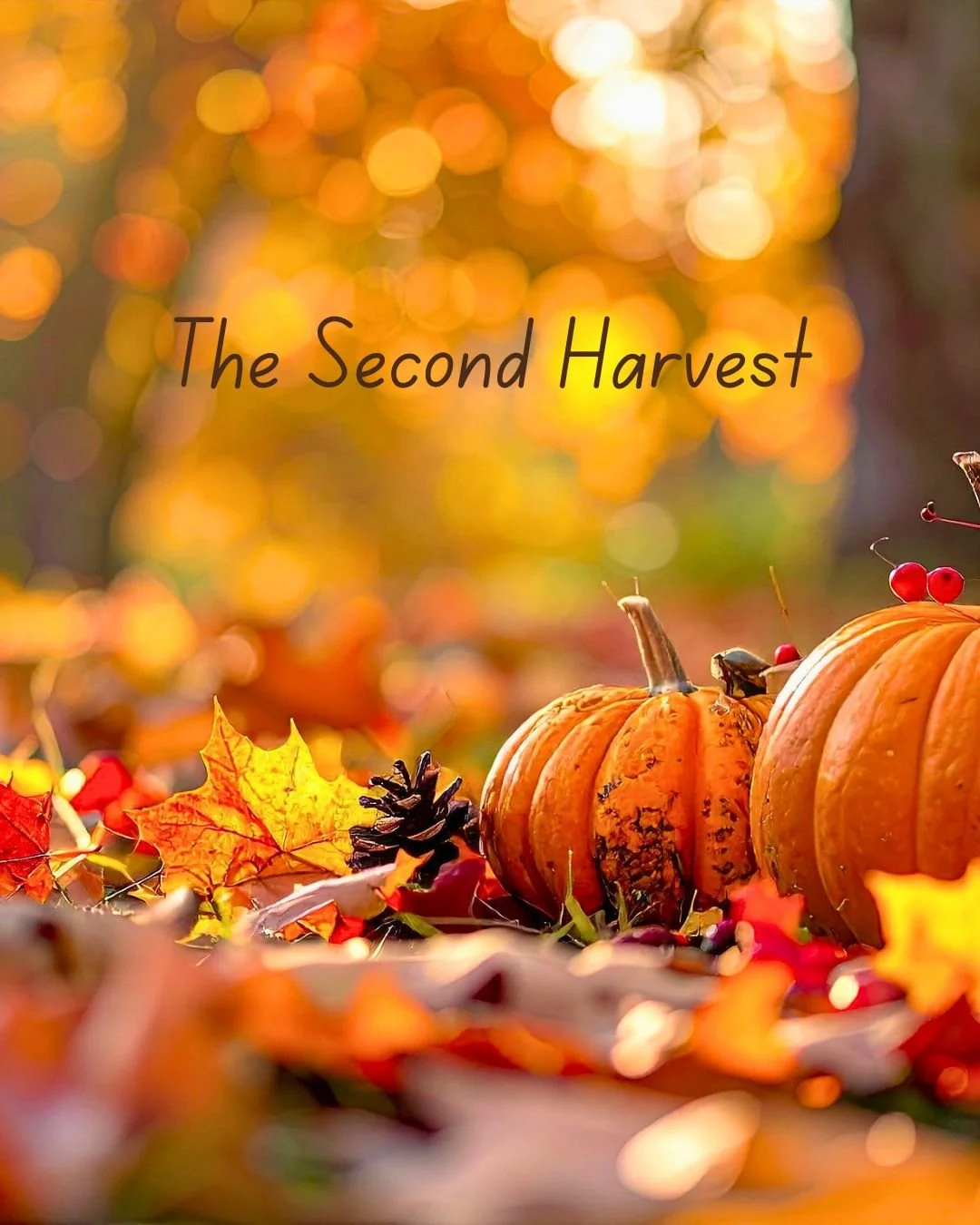 The Second Harvest: Reaping What We've Sown and Sharing Our Gifts