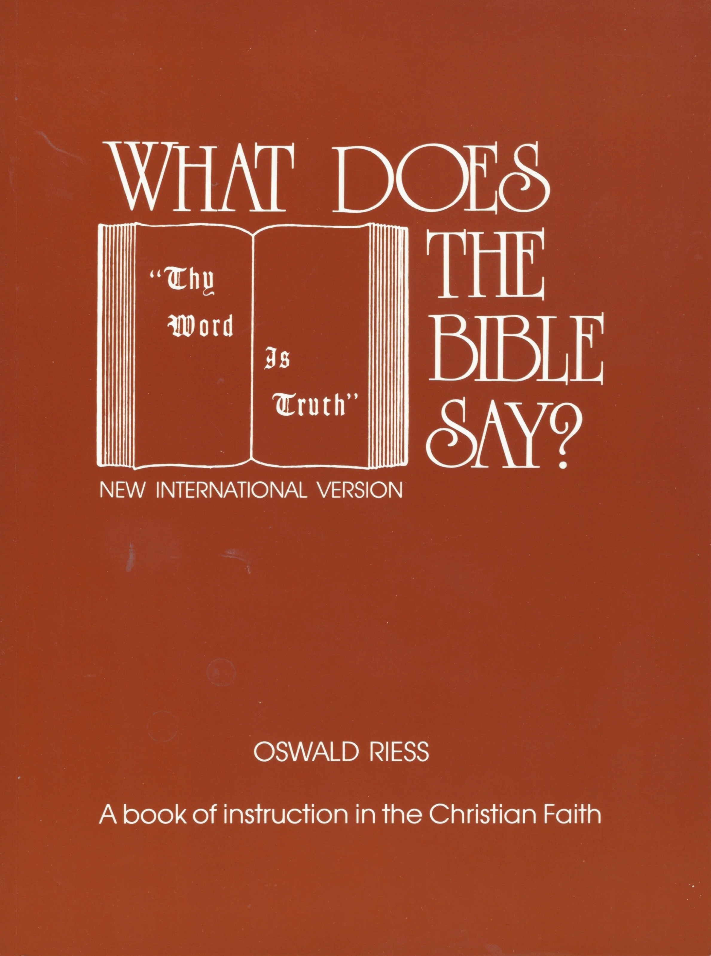 What Does the Bible Say?