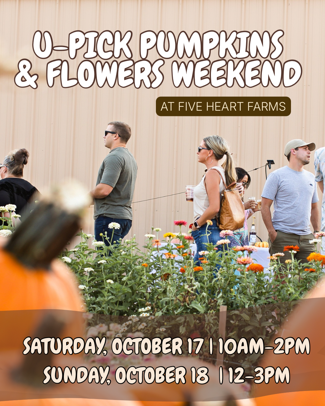 U-Pick Pumpkins & Flowers Weekend