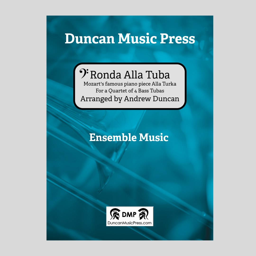 Rondo alla Tuba. Mozart Arr. A. Duncan. Bass Clef Edition