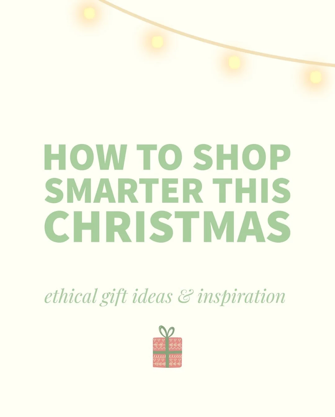 Maybe the most sustainable Christmas starts with simply letting go of the pressure to buy more&hellip;.?! and brand new.

Swap volume and shiny new stuff for thoughtful and personal. Choose gifts that will genuinely be loved, used, and kept - things 