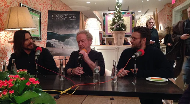 Christian Bale and Ridley Scott Talk Religion and ‘Exodus'