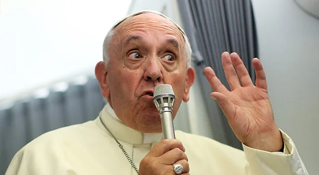 If Pope is listening to critics, he should start with gun makers