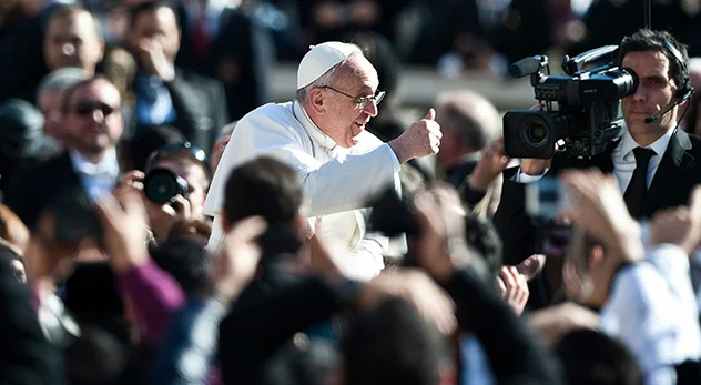 Producing mass for Pope is "like a rock concert"