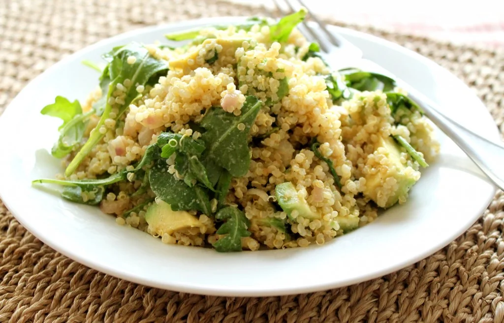 Arugula, Avocado, Quinoa