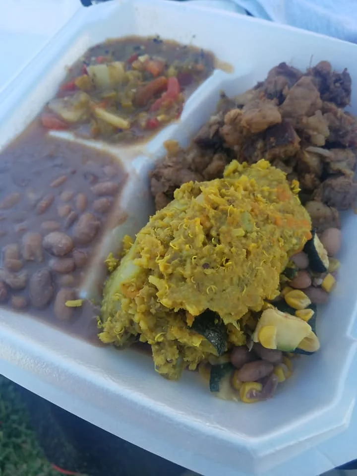 Food at the 2018 Española Community Matanza