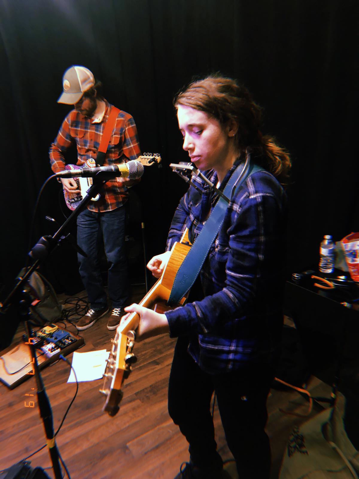 This sweet little melody section— Cam Jenkins (L), Alex McCulloch (R)