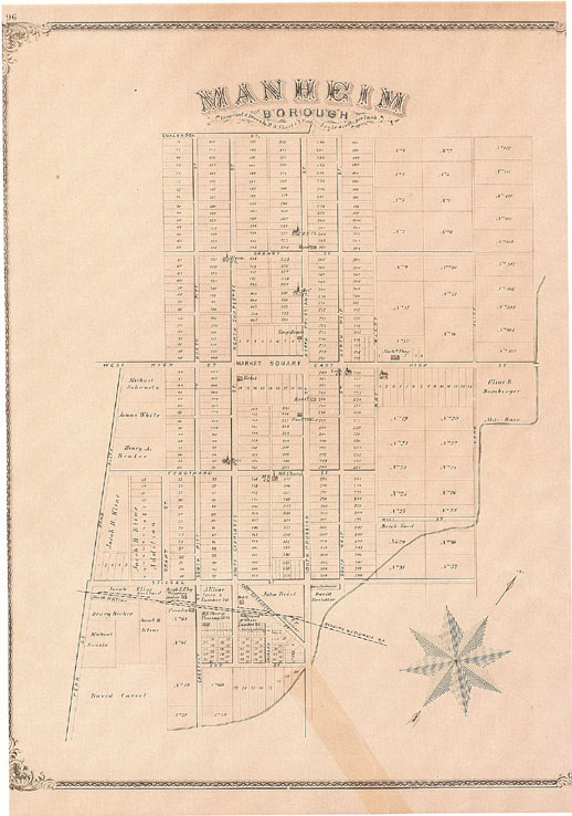 The Borough of Manheim 1838