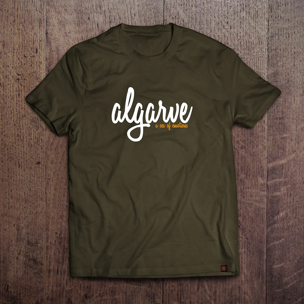 T-shirt Algarve Collection - Khaki - front