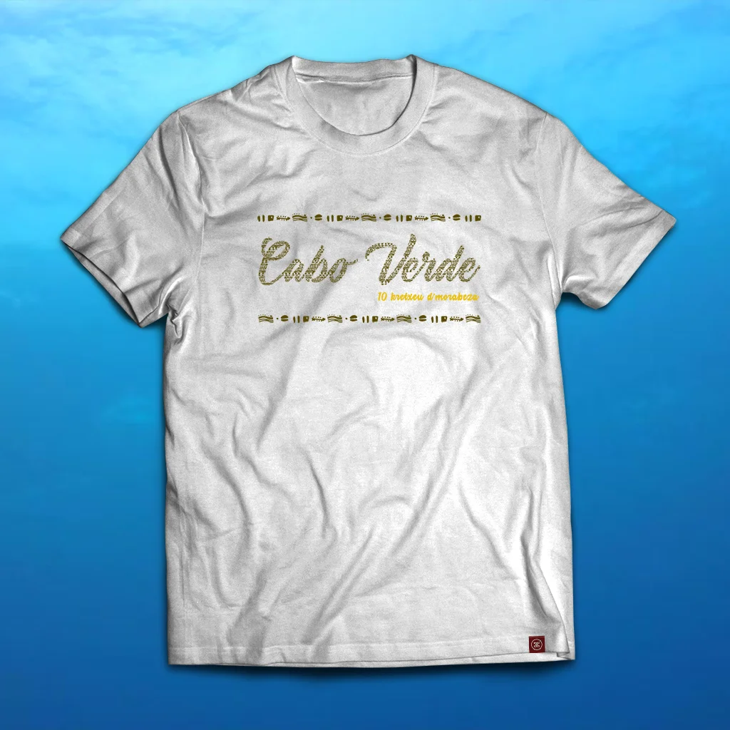 T-shirt Cabo Verde Collection - White - front