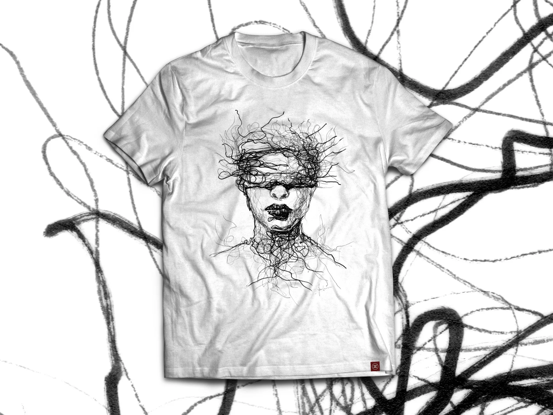 Roots of Silence - White t-shirt