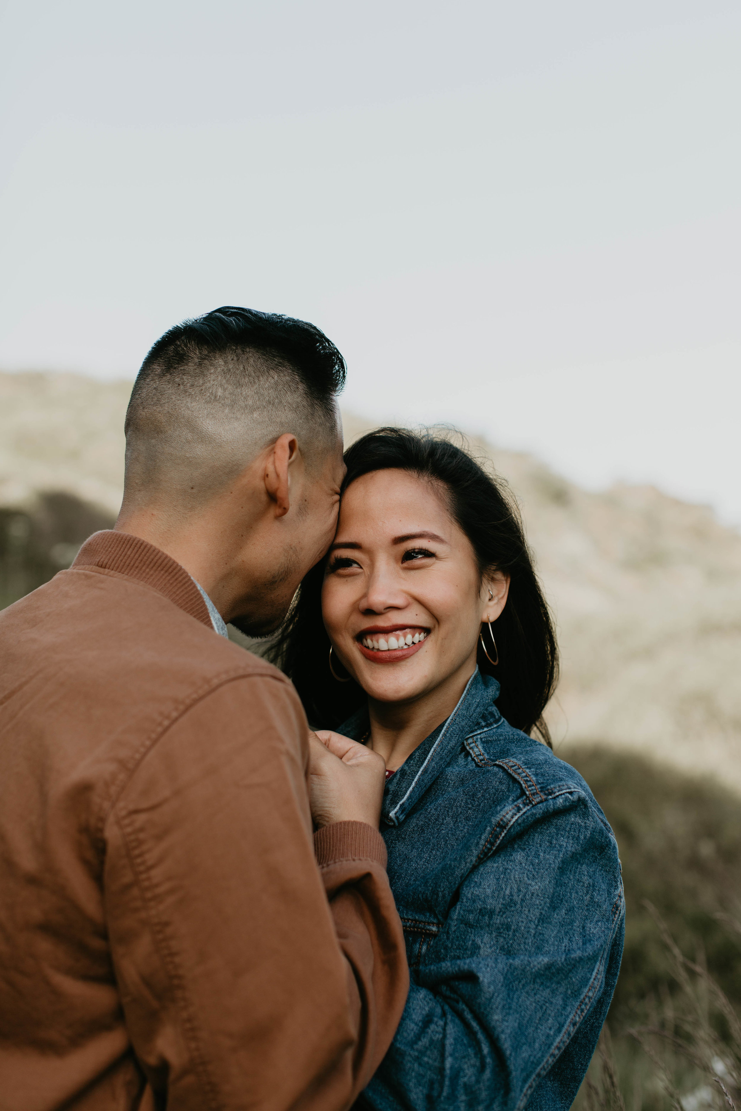 Point Reyes California couples session by Michelle Larmand photography