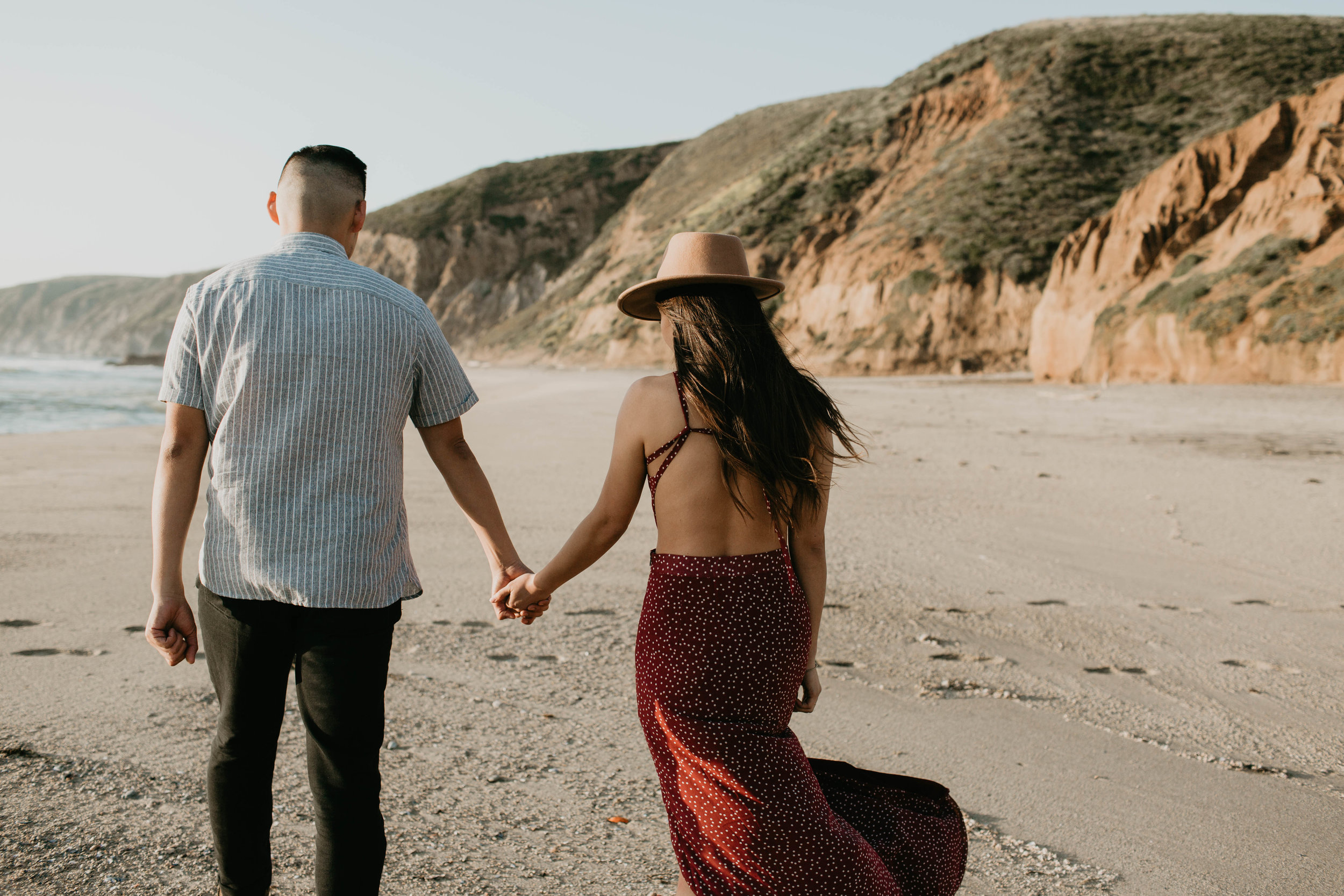 Point Reyes California couples session by Michelle Larmand photography