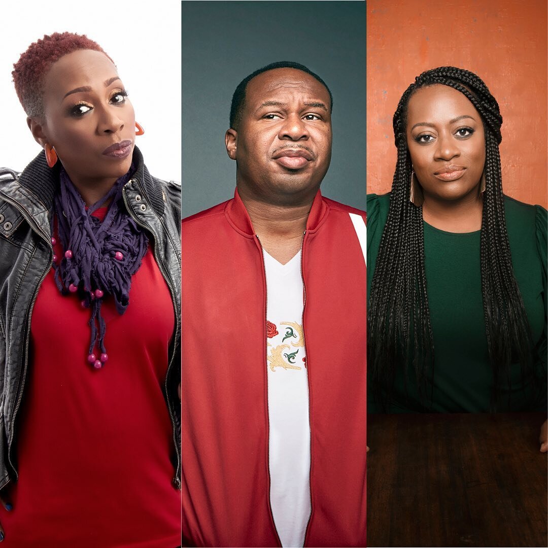 Three comic legends in the making - @ejthecomic, @ginayashere, and @roywoodjr, join us live and online as they converse about the art and craft of comedy writing!  Don't miss Word Love: The Art and Craft of Comedy Writing this Sunday!
.
#nuyorican #f
