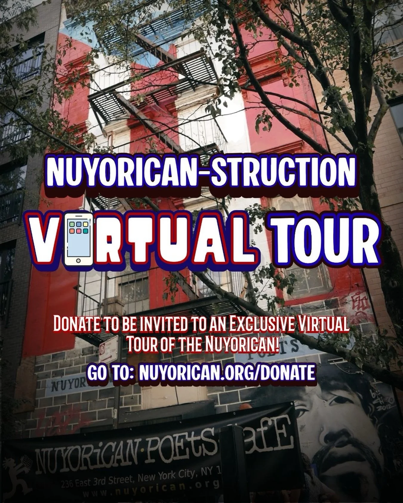 #NuyoricanStructure three-year countdown is one step closer to its finale! 

Just this week contractors have begun installing new windows and elevators to make all five floors of our home ADA compliant and accessible!

If you want to see what the new