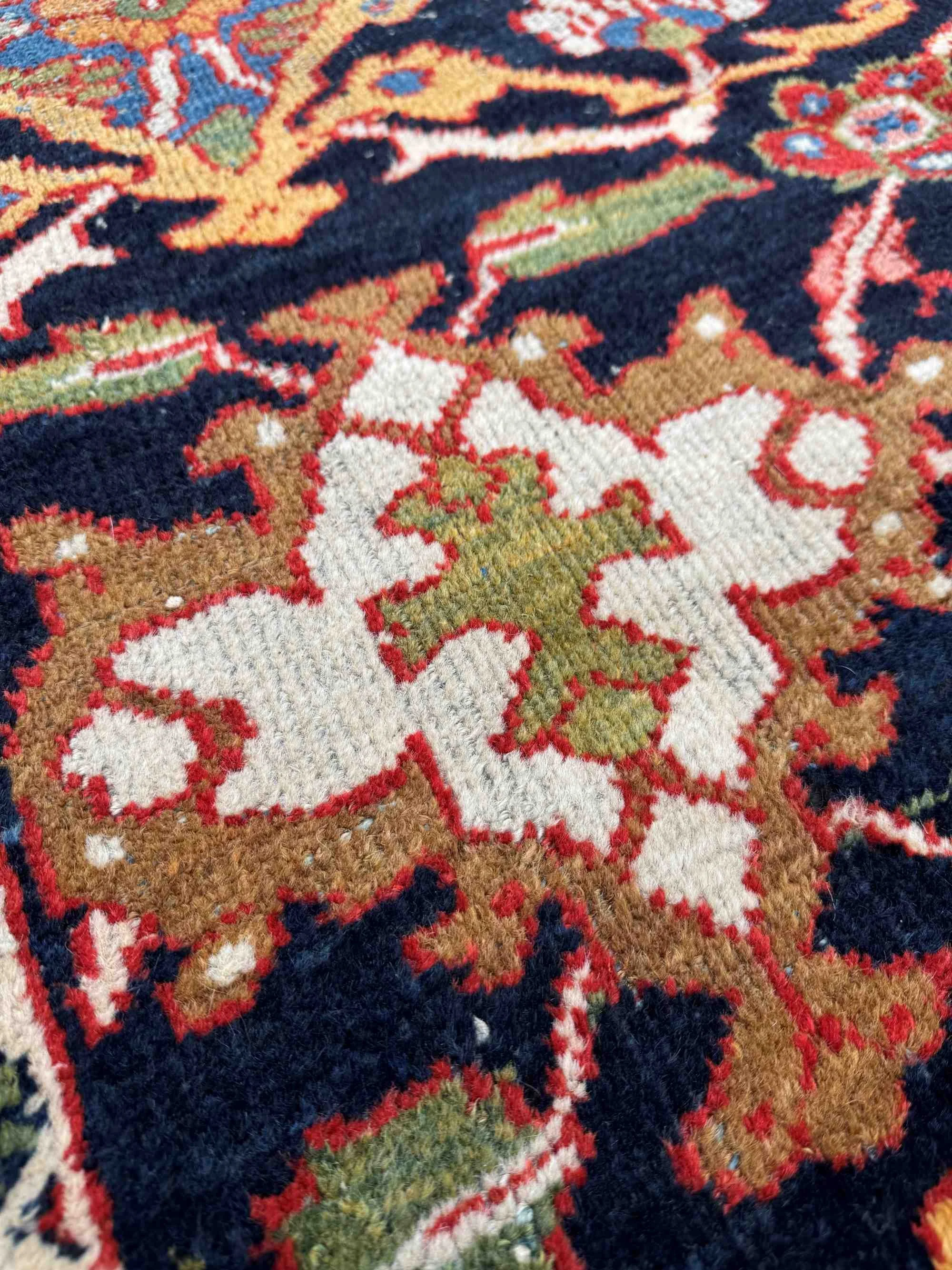 antique Ziegler Mahal Sultanabad rug