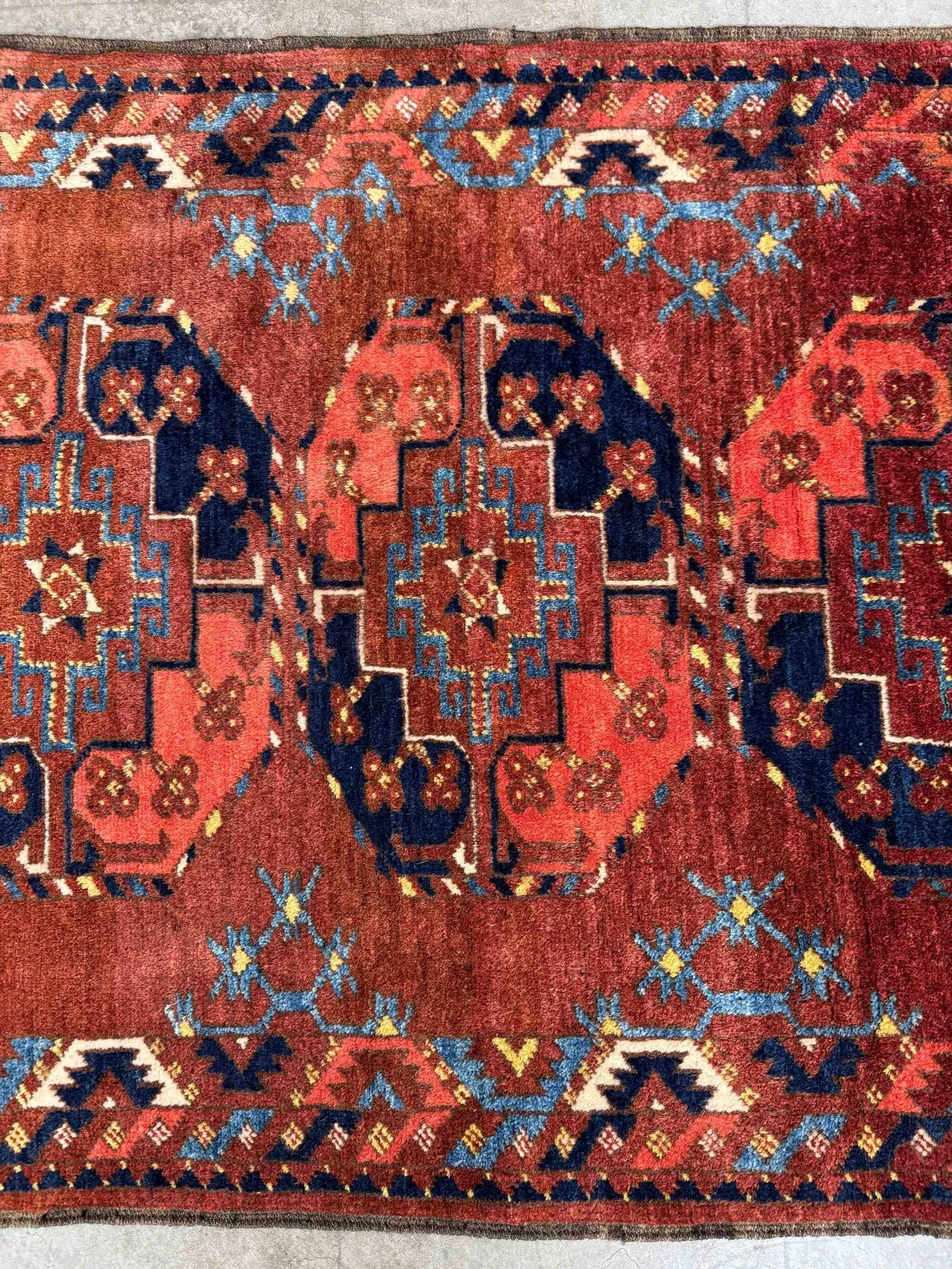 Vintage Ersari Bokhara rugs