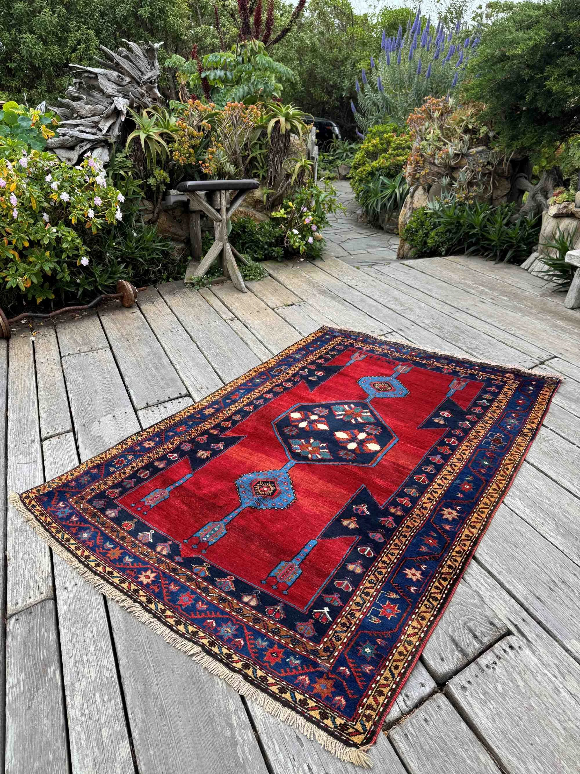vintage Caucasian rugs