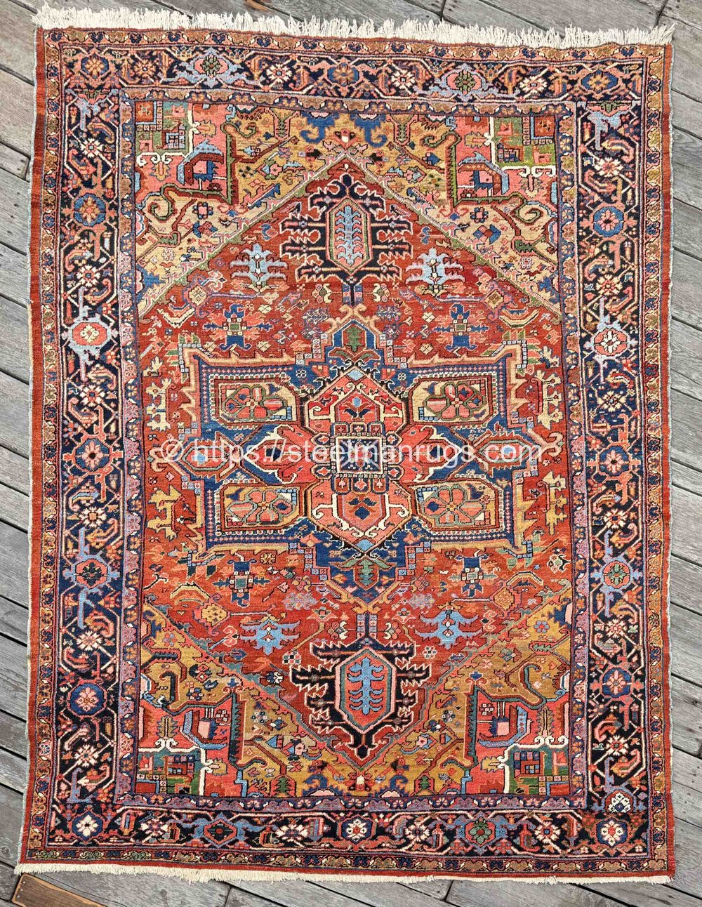 Steelman Rugs — Antique Turkish Rug 10'3