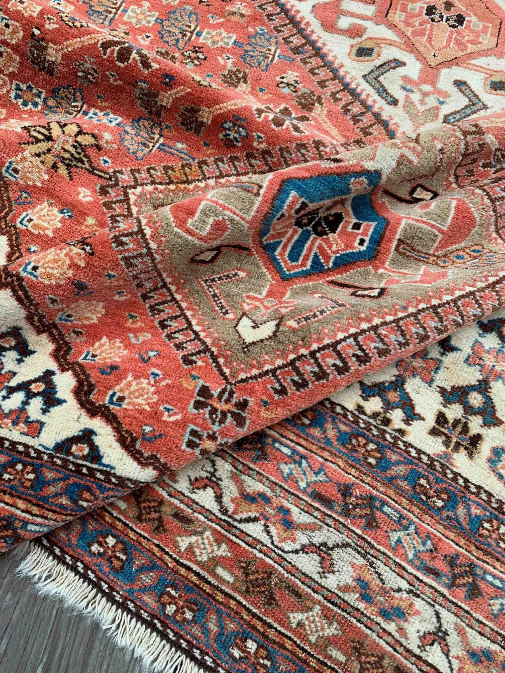 vintage tribal rugs Khamseh