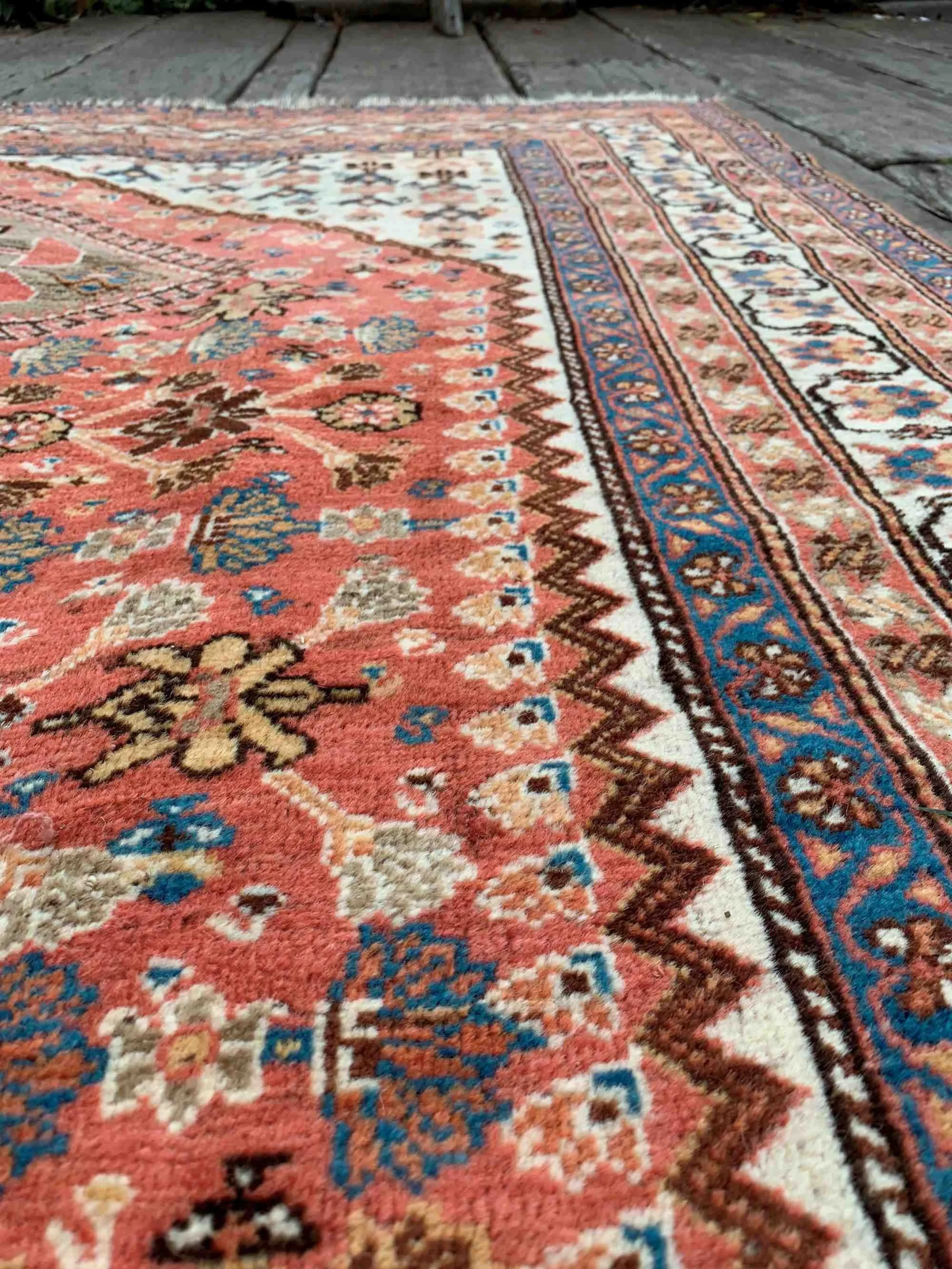 vintage tribal rugs Shiraz