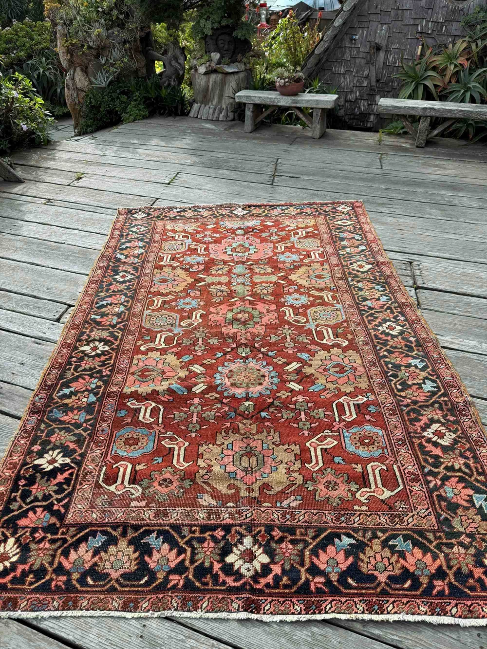 Steelman Rugs — Antique Heriz Rug 6'3