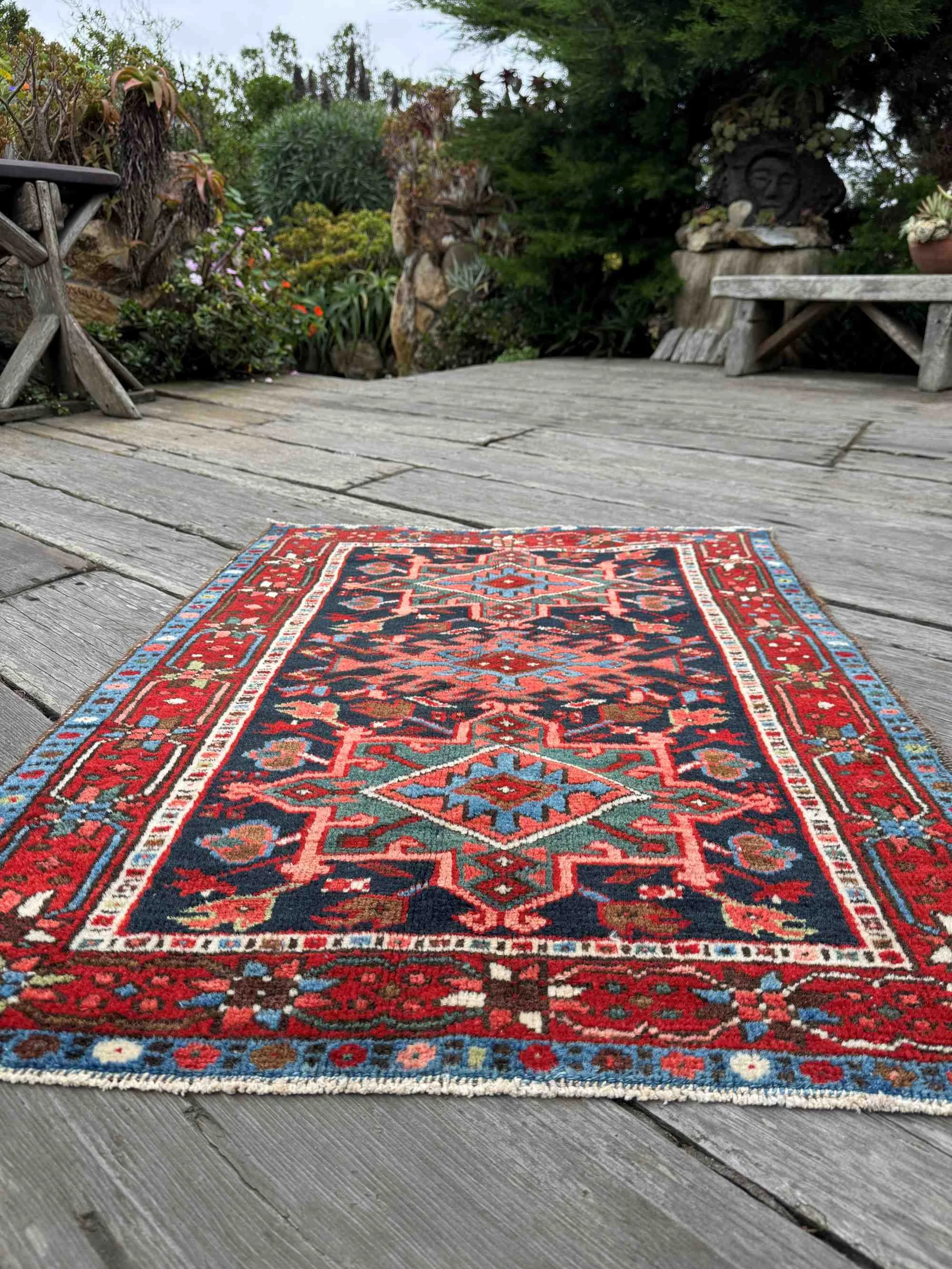 vintage tribal accent rugs