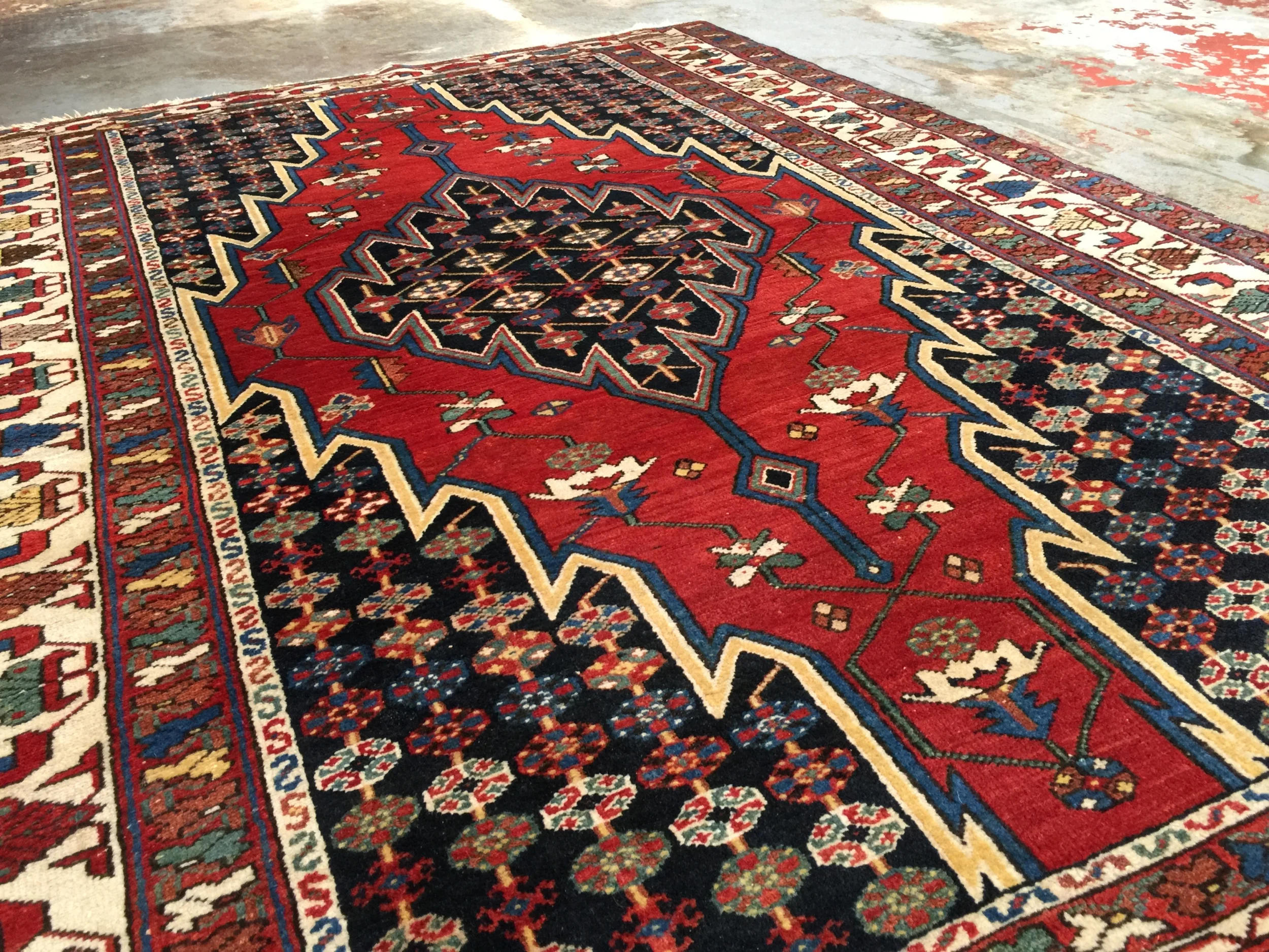persian tribal rug