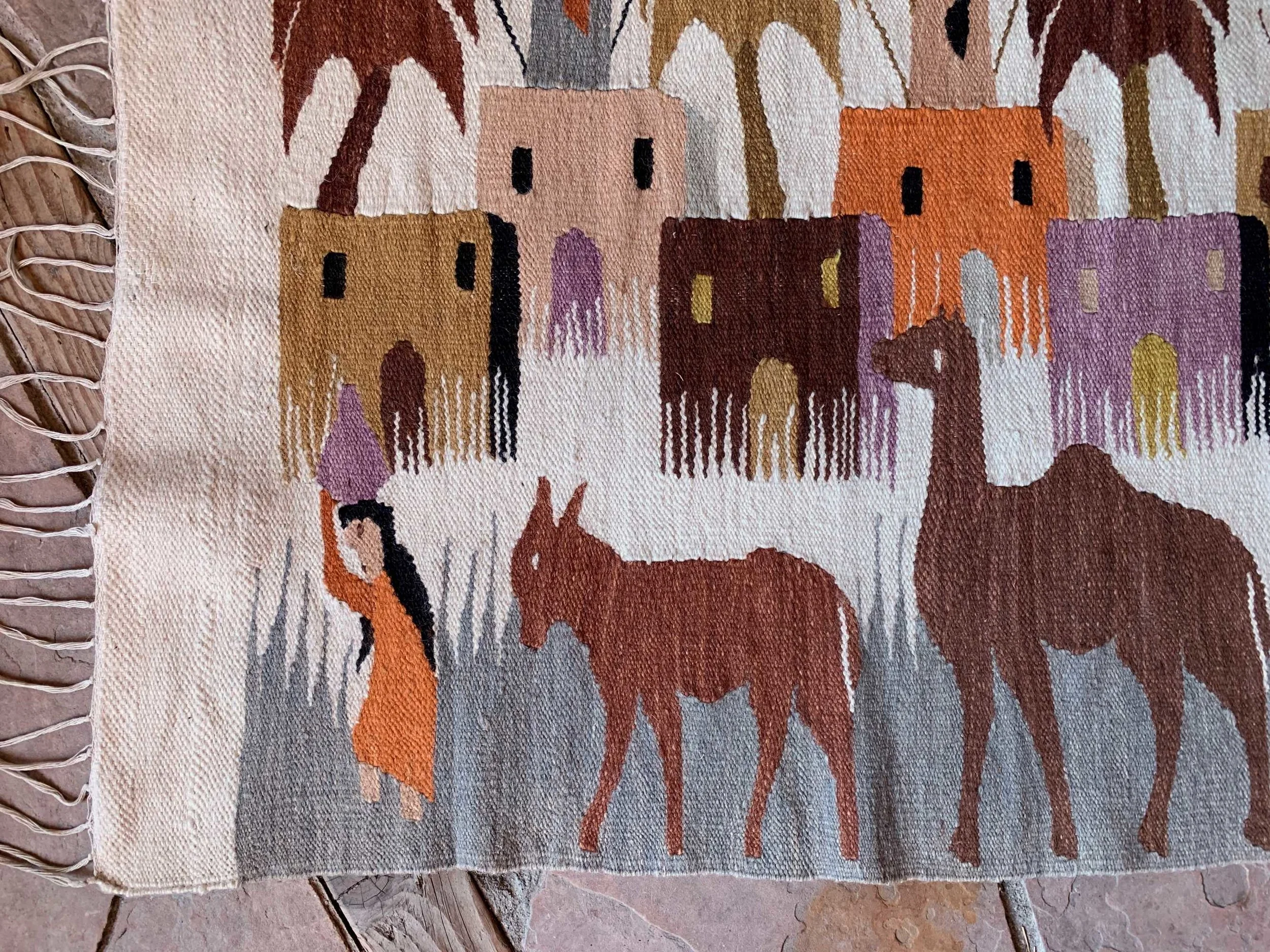 pictorial kilim wall hangings 