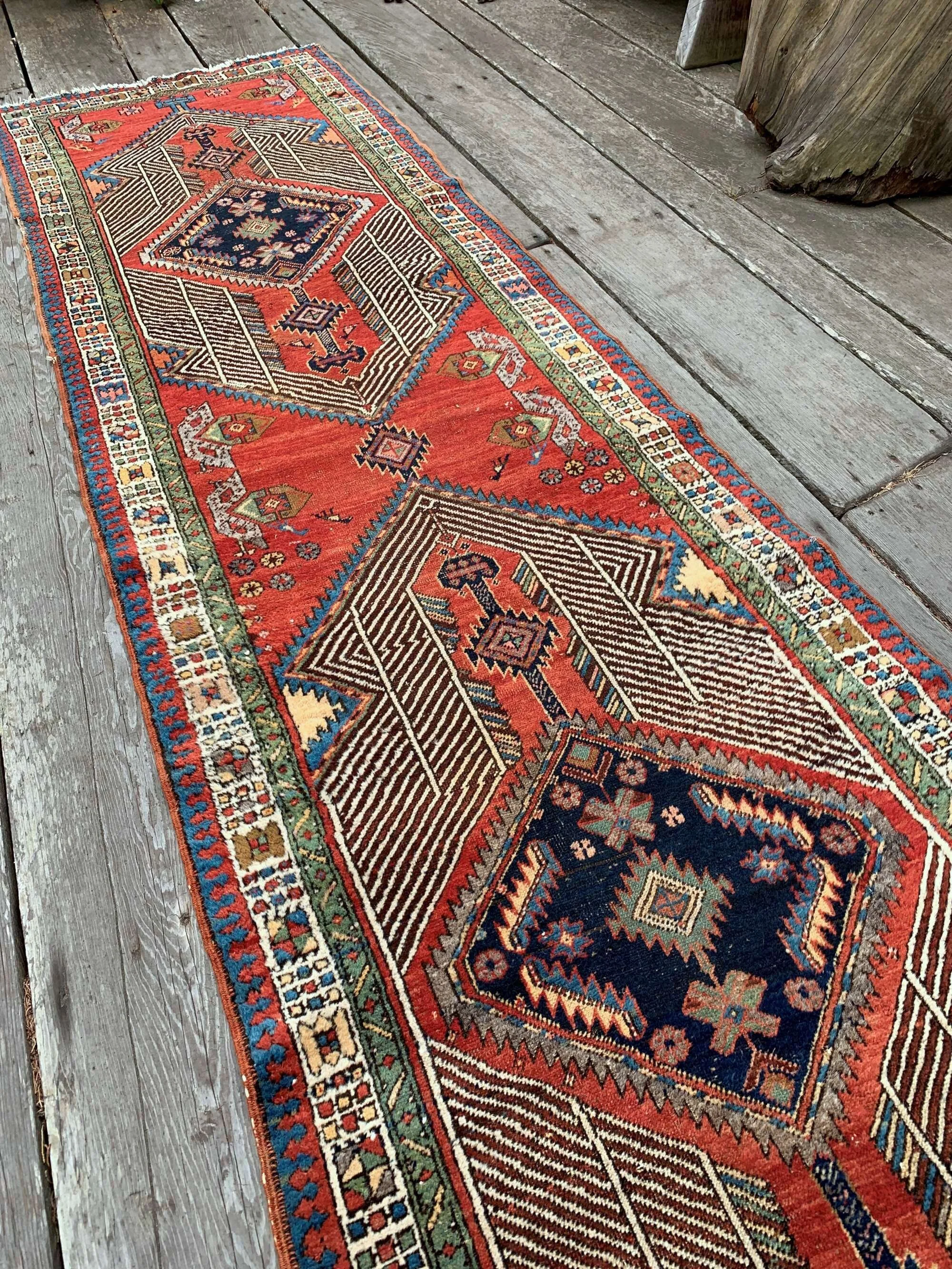 hallway runner rug persian tribal