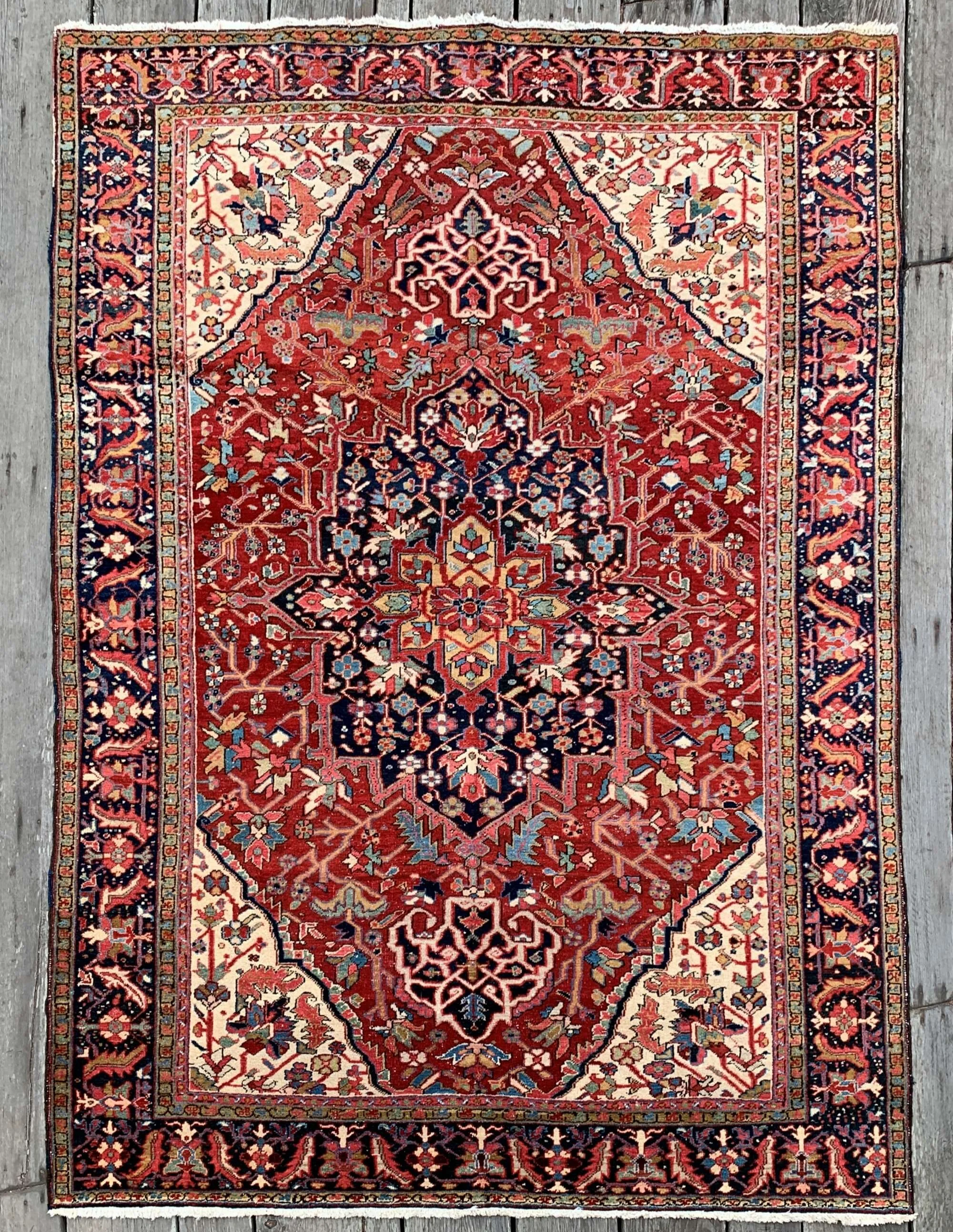 antique persian heriz rugs