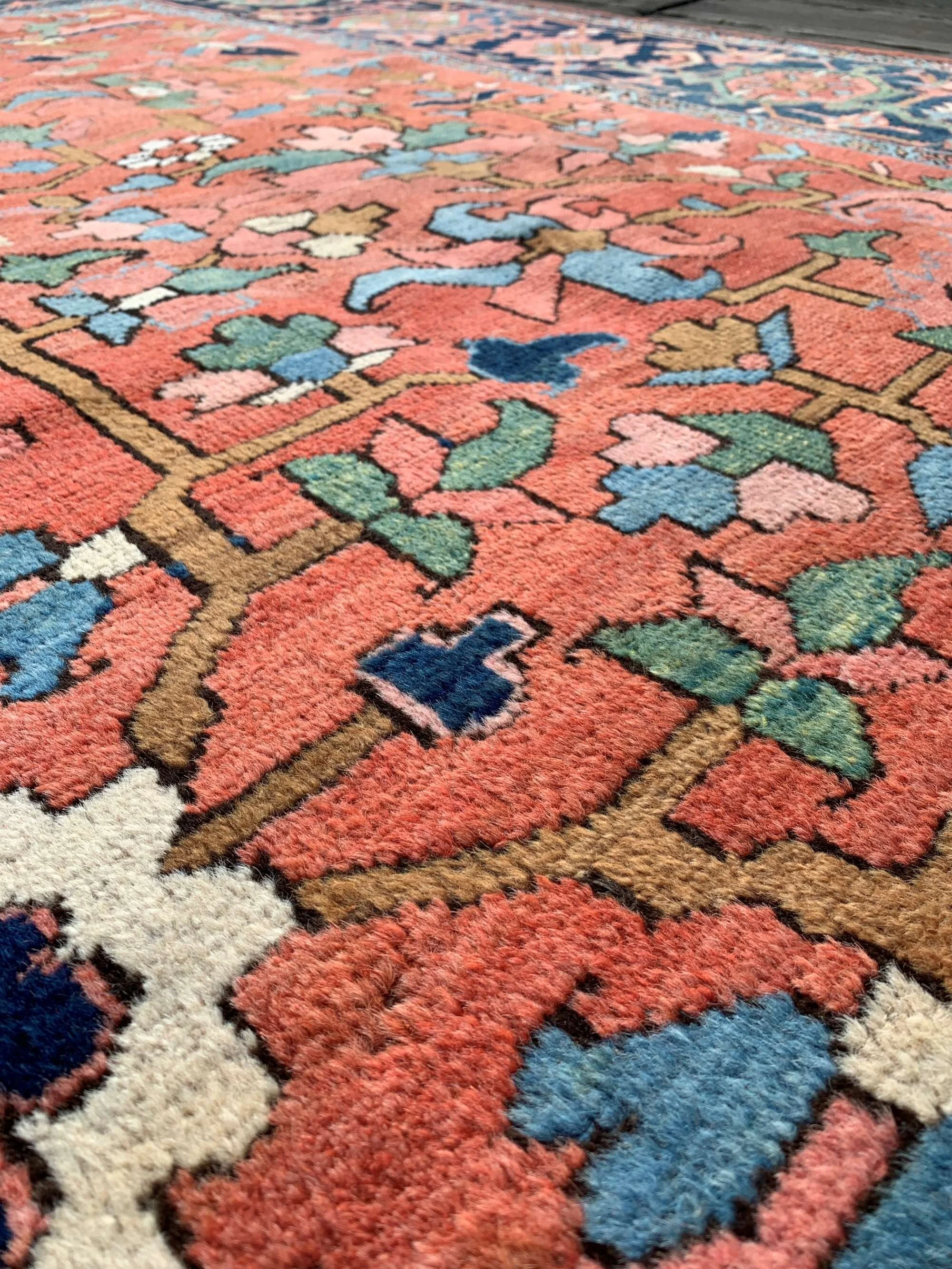 dining room rugs heriz serapi