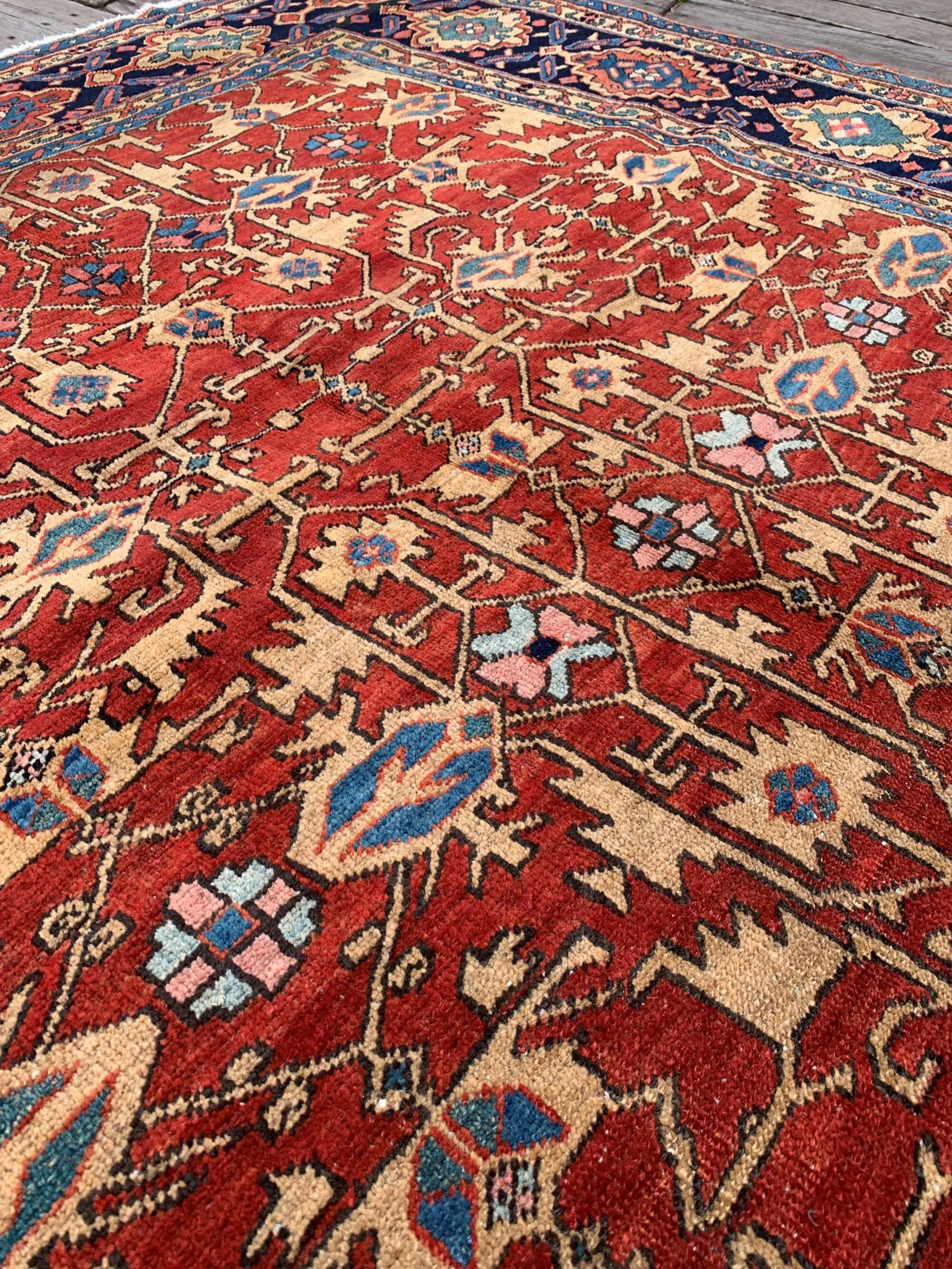 antique heriz rugs 8x11
