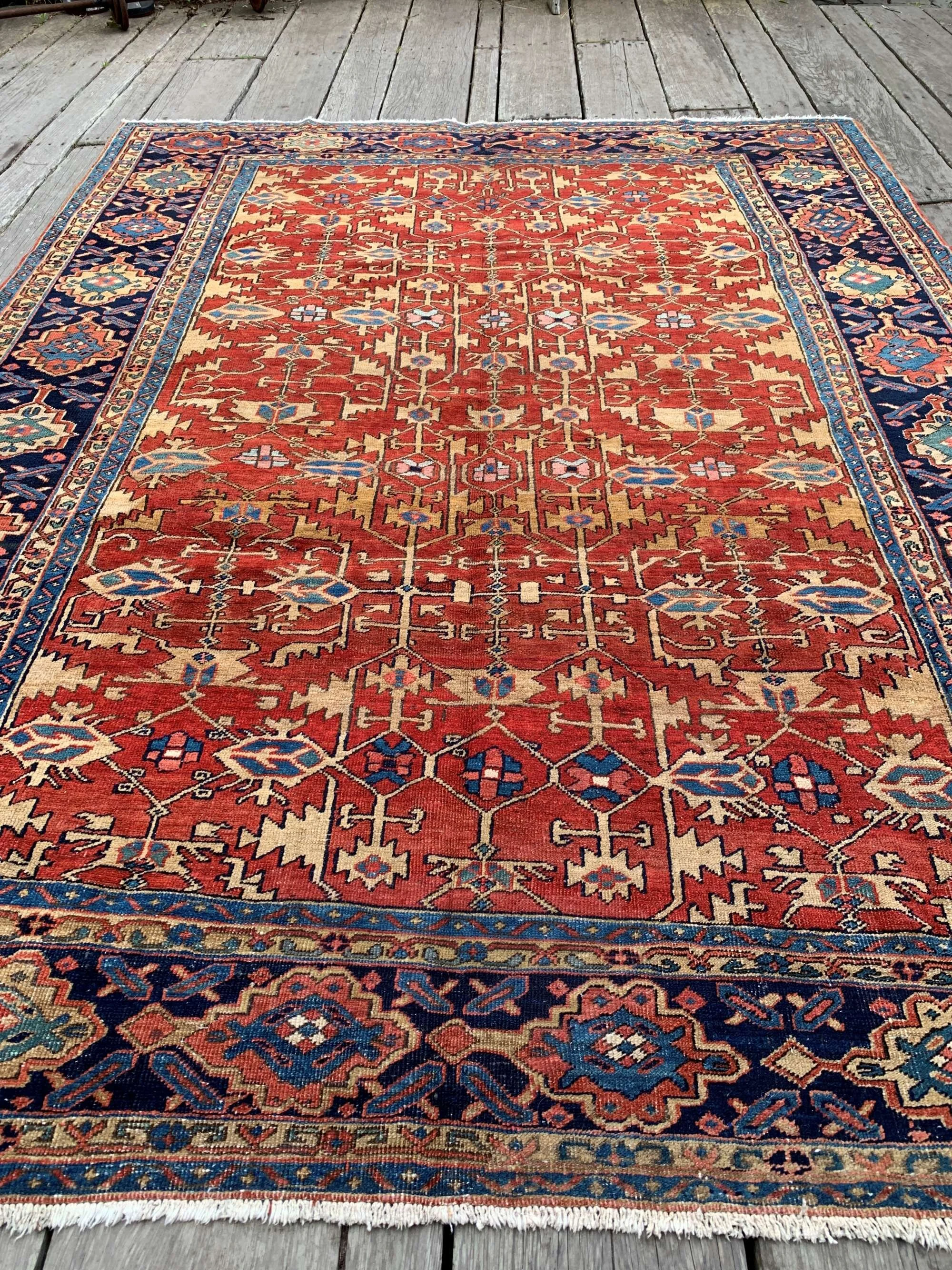 antique bakshaish rug