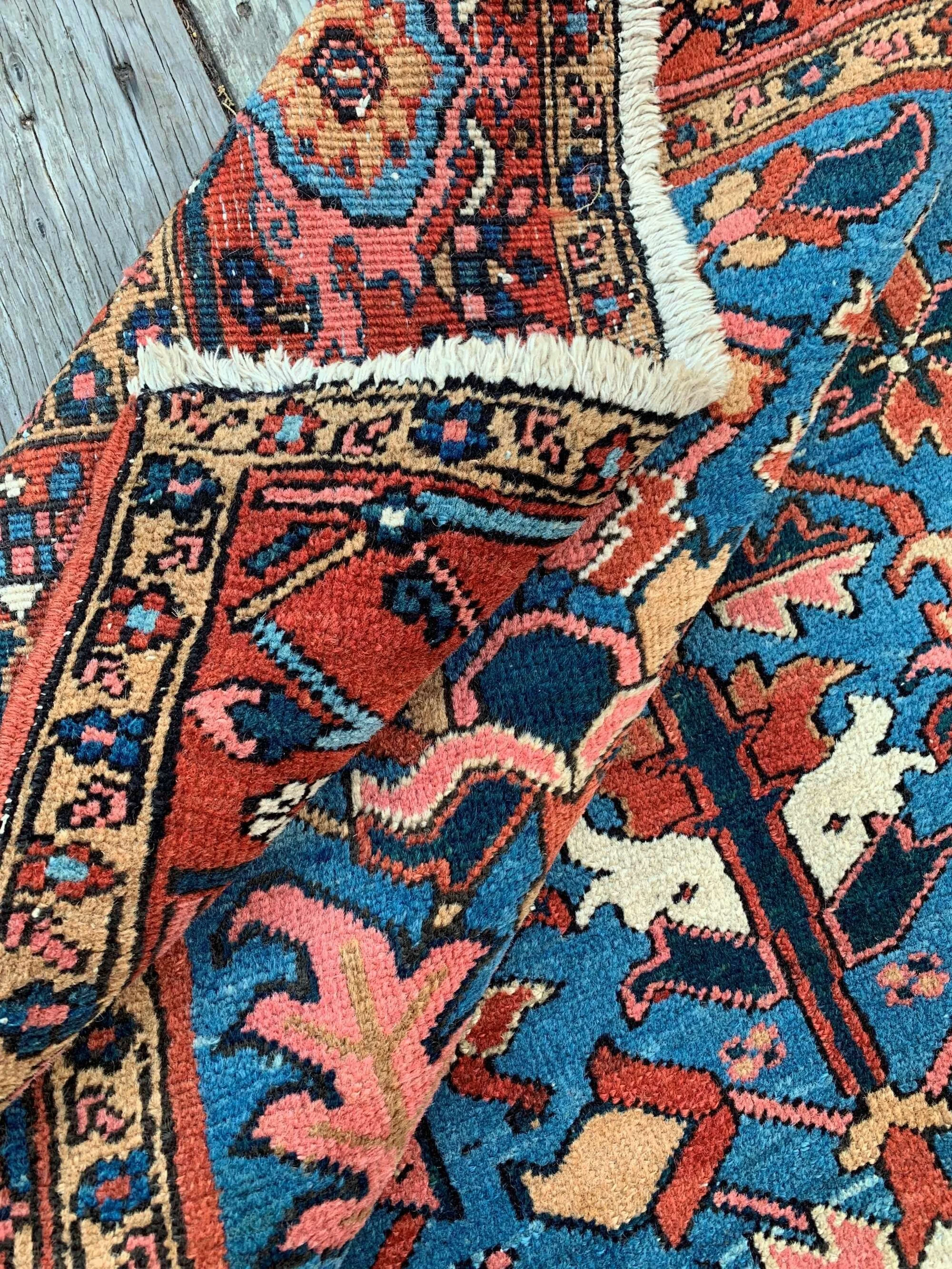 antique heriz rugs living room