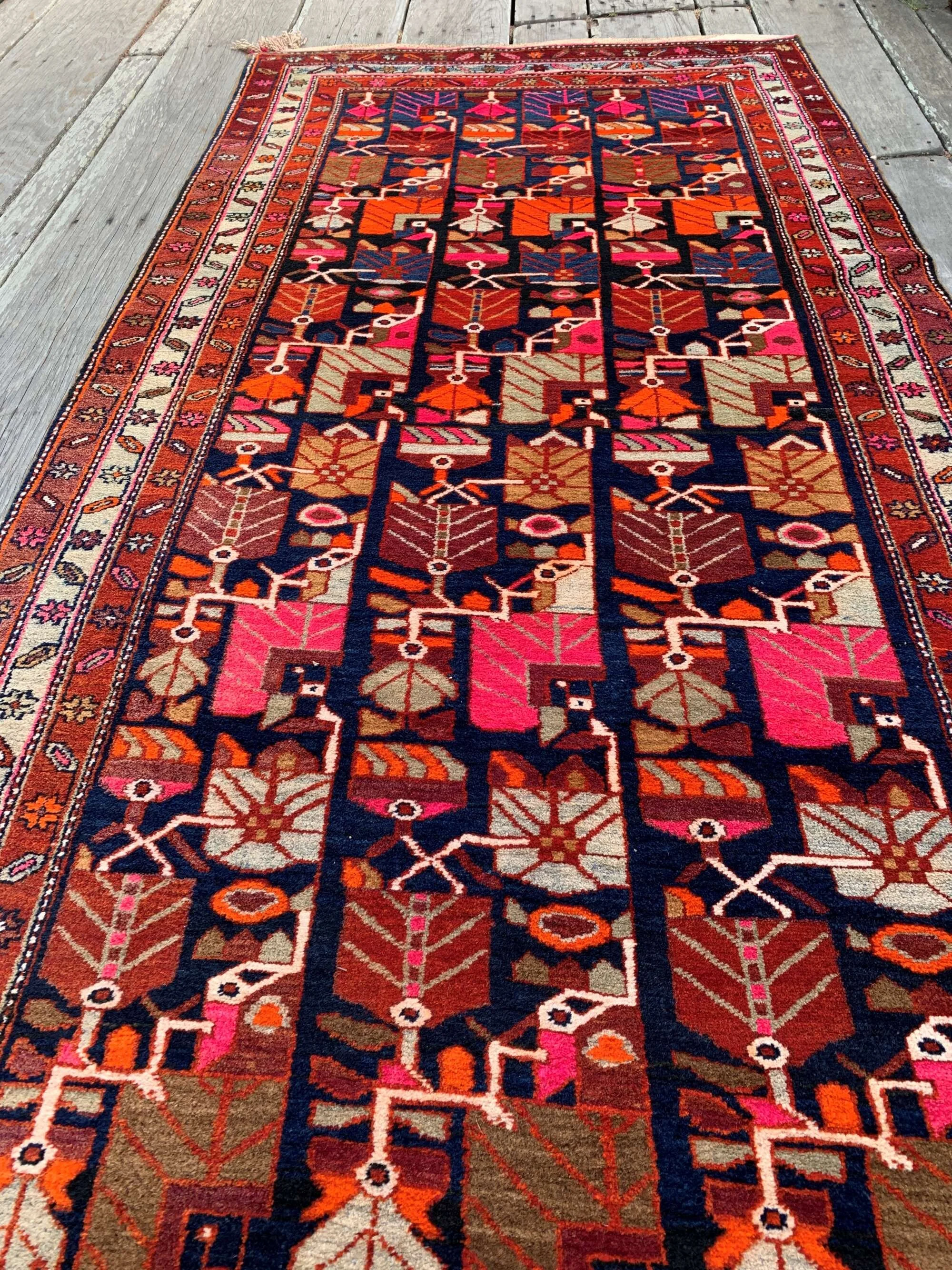 1960s boho rugs runners