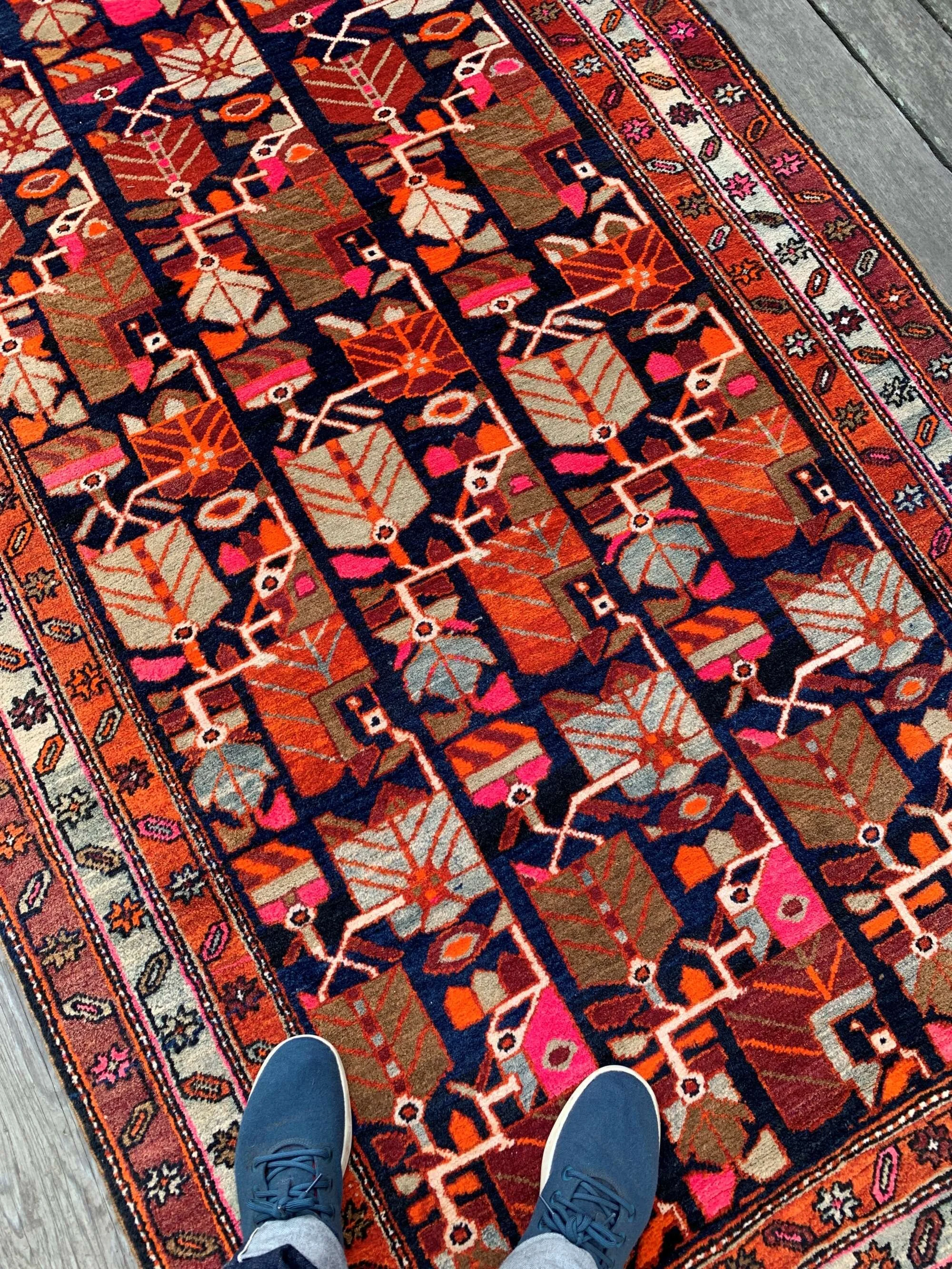 persian runners bohemian style