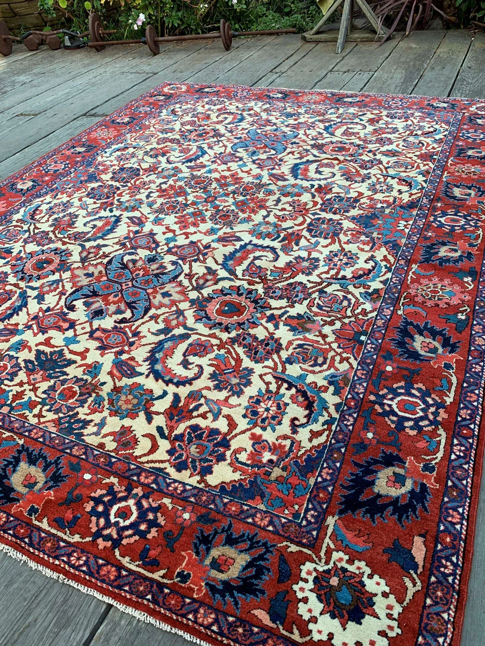 Steelman Rugs — Vintage Shiraz Qashqai Rug 7'3