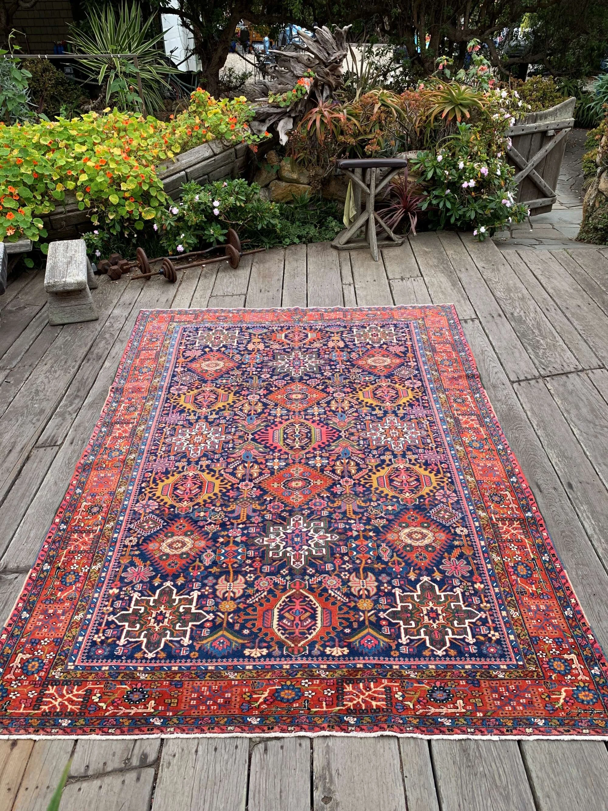 Steelman Rugs — Antique Heriz Karaja Rug 7'9