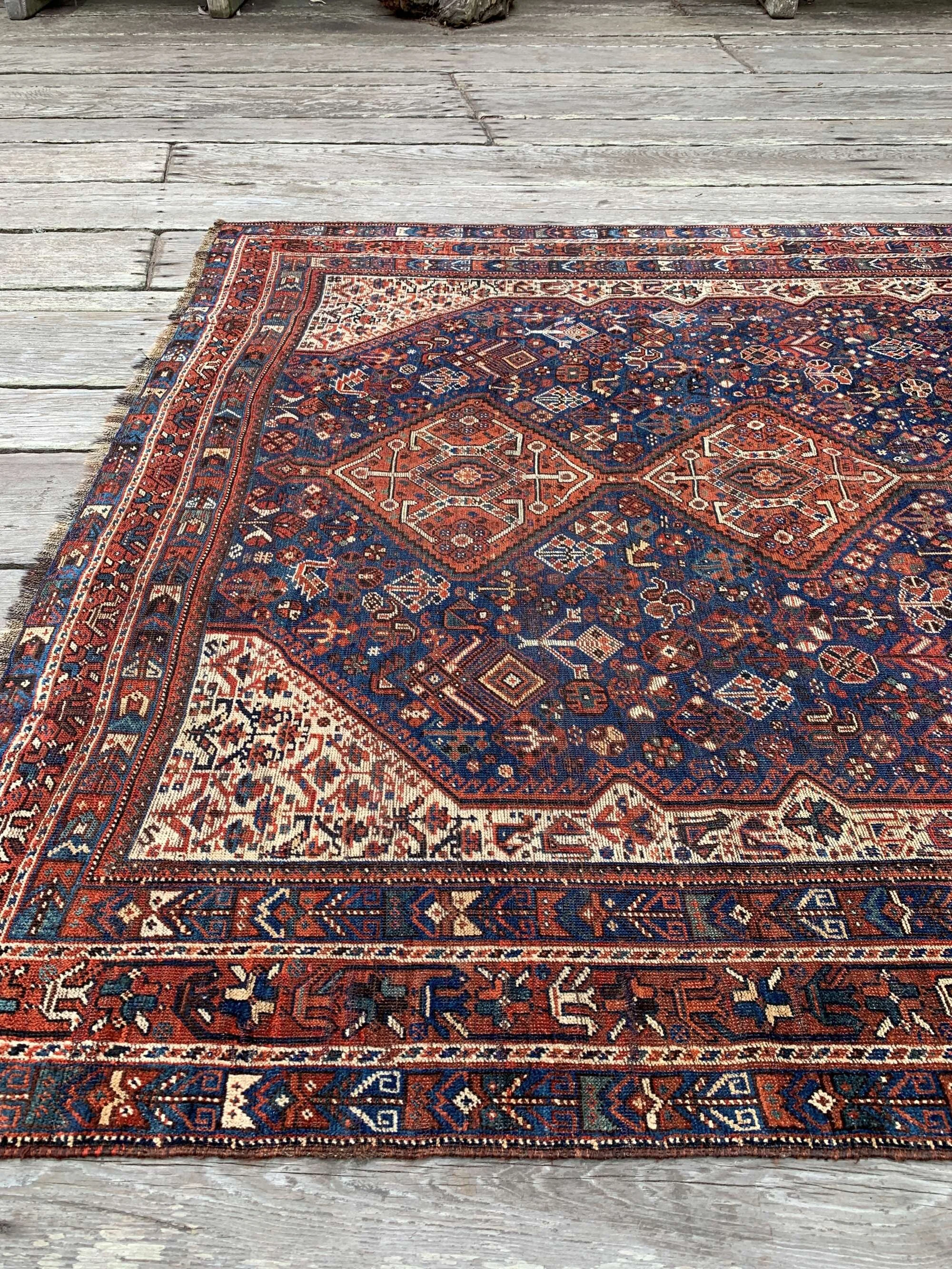 antique persian tribal rug