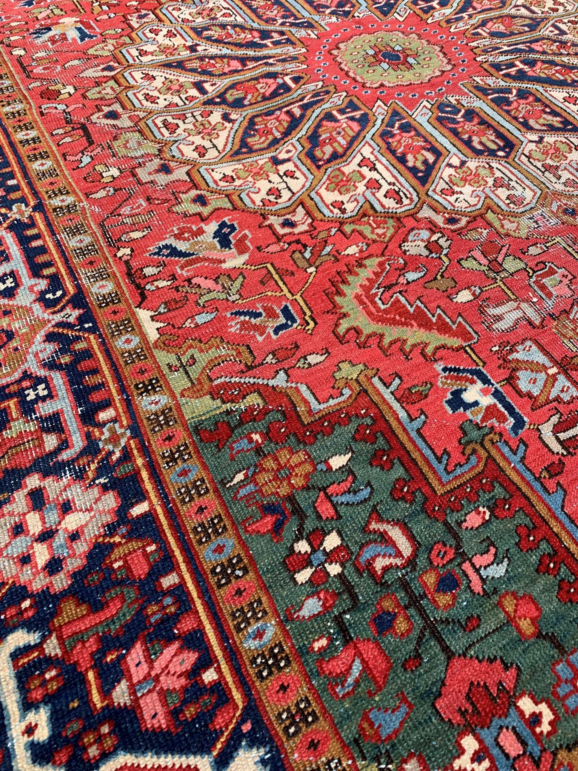 heriz rug 8x11