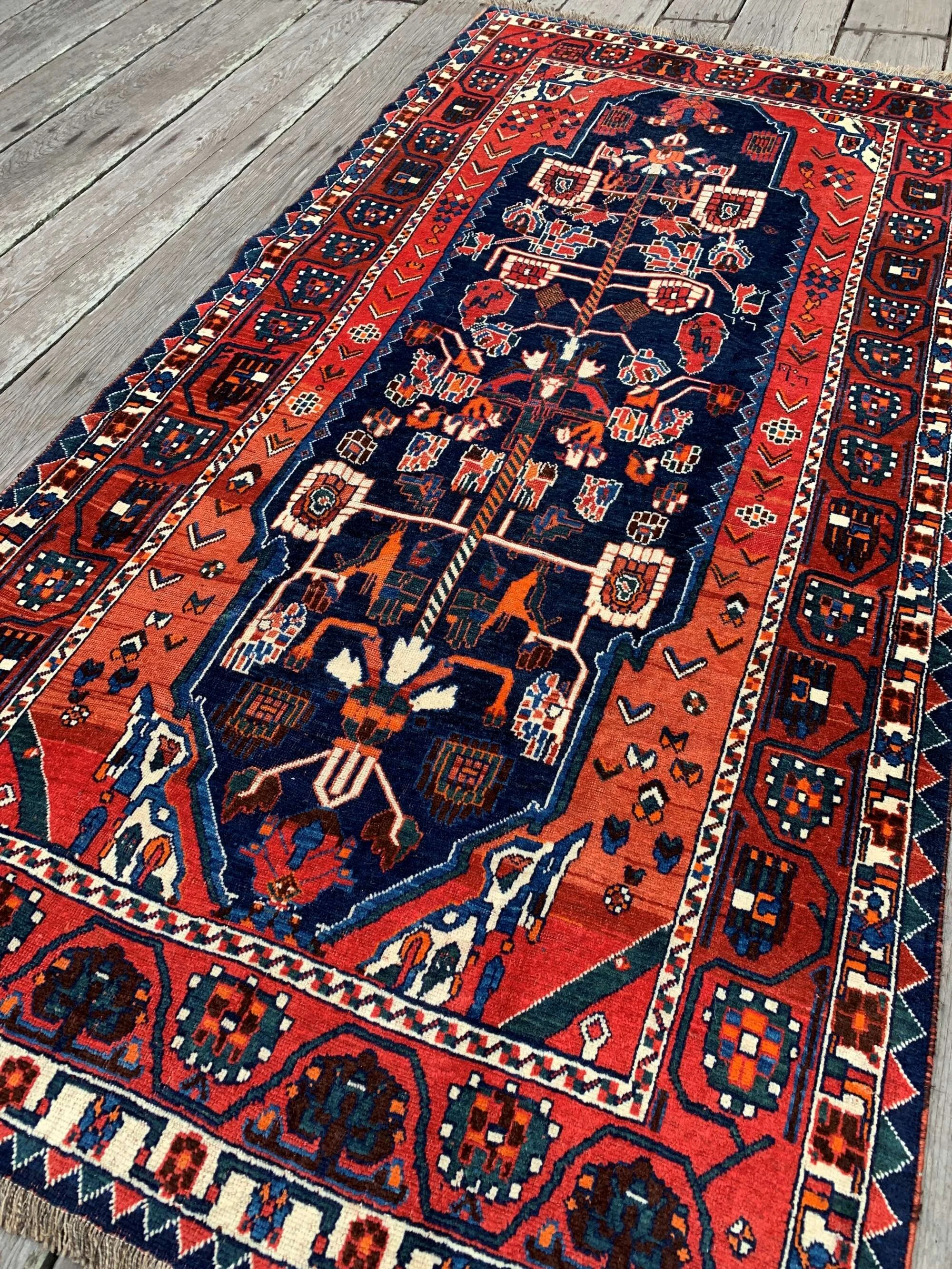 clearance sale vintage tribal area rug