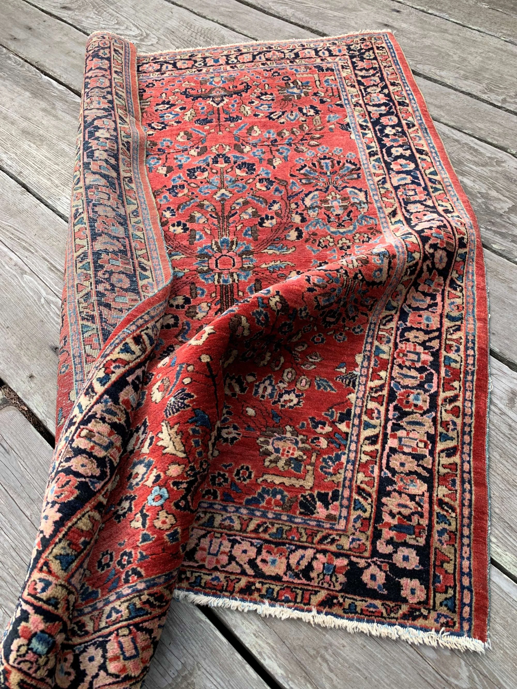 Steelman Rugs — Antique Persian Sarouk Rug 3