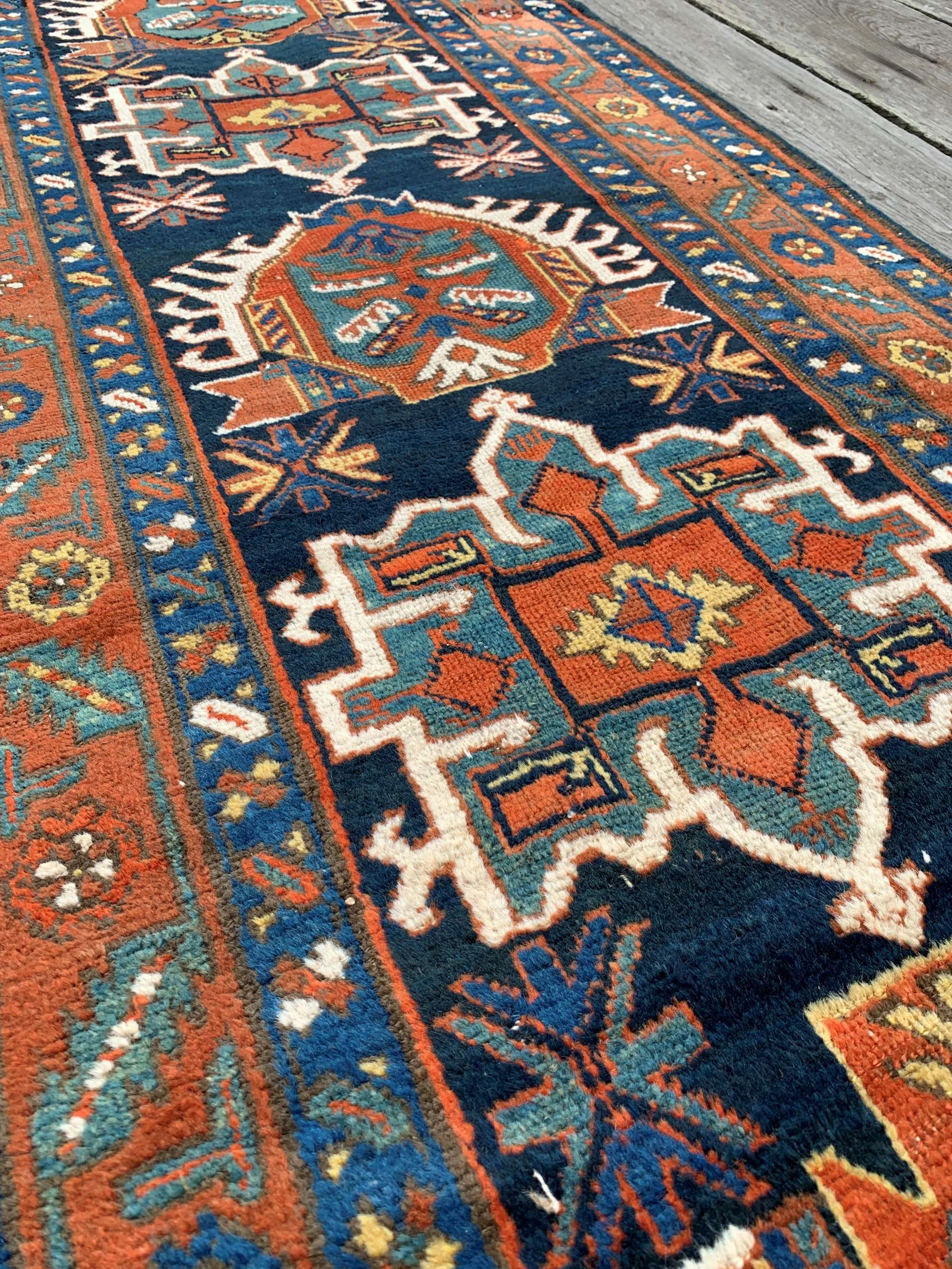 antique runner hallway