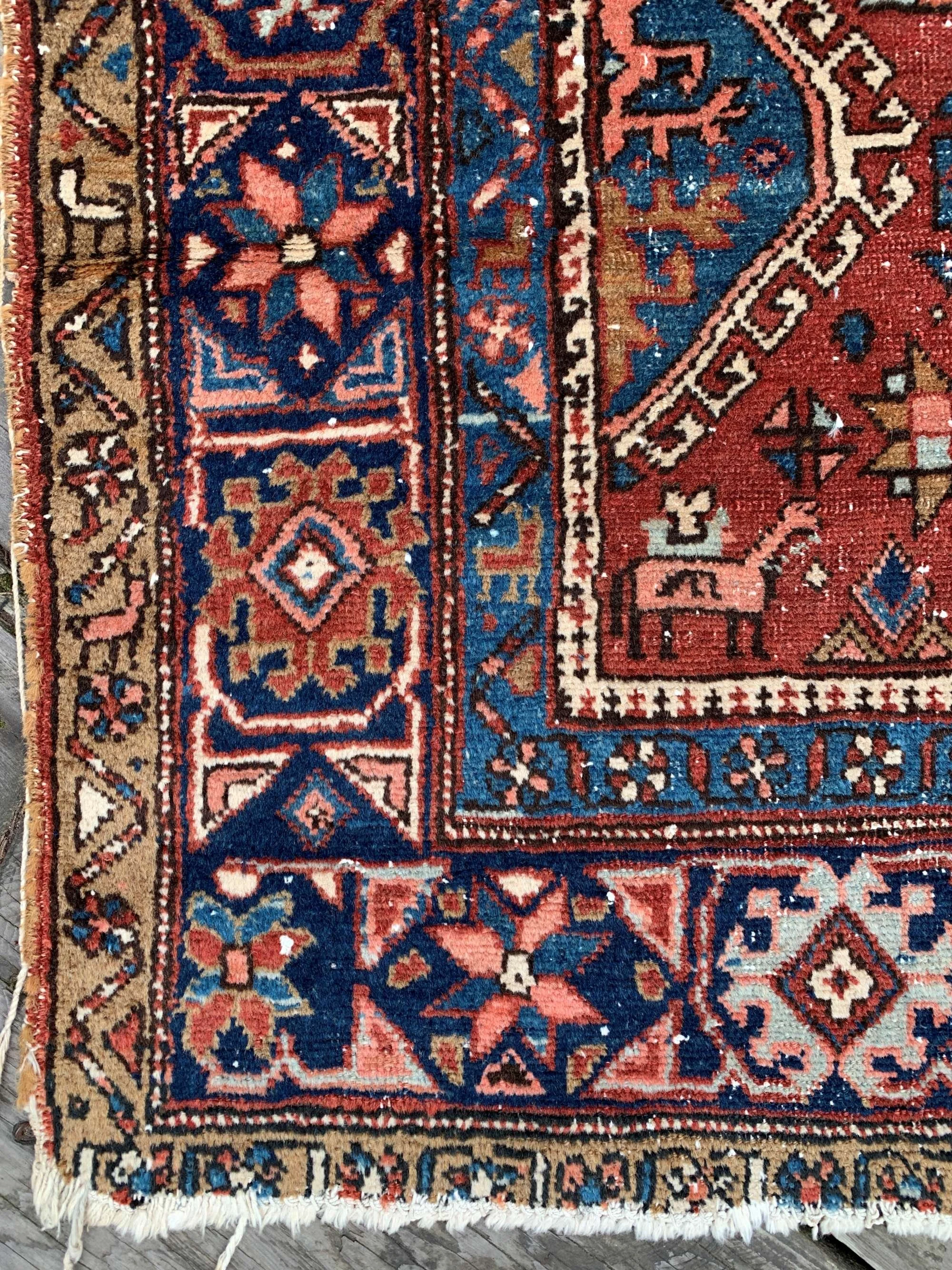 antique tribal rug